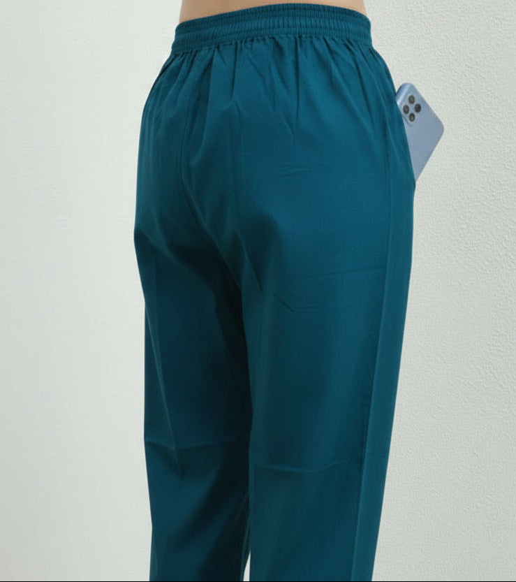 TealBlue SouthSilk DupattaSet