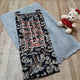 BLACK Silk Kurti