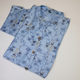 Blue Silk Kurti