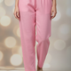 BabyPink Cotton KurtiSet