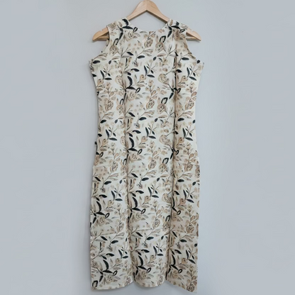 Off White Silk Kurti