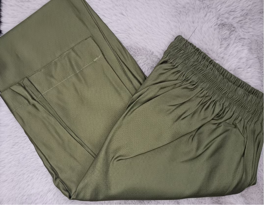 MehendiGreen GadwaliSilk 2PC Kurti Set