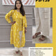 Yellow PureCotton Jacket Suite