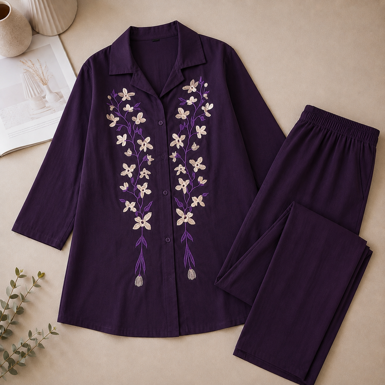 Violet Rayon StarightPant