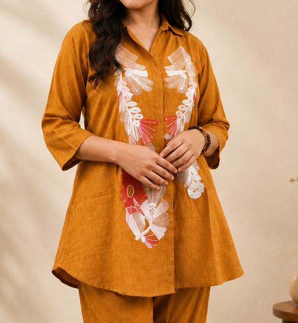 GoldenMustard Rayon Shirt