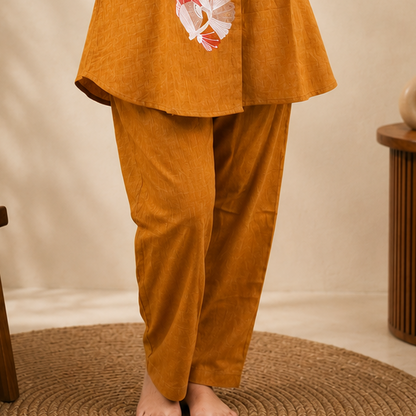 GoldenMustard Rayon StraightPant