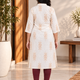 OffWhite KhadiCotton Kurti