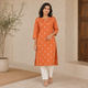 Grey Cotton Kurti