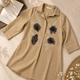 WarmBrown CottonRayon Shirt