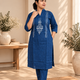 NavyBlue Rayon KurtiSet
