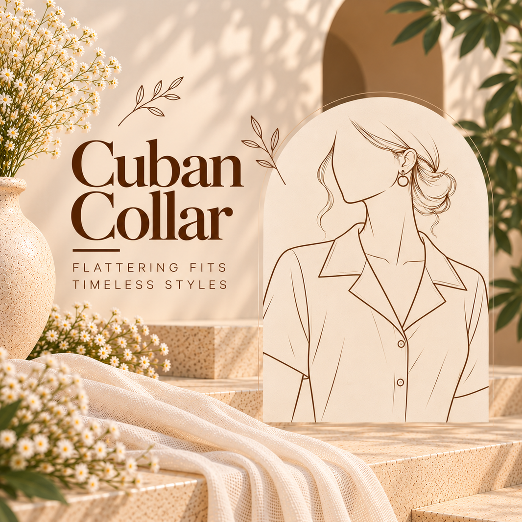 Shirt/Cuban Collar