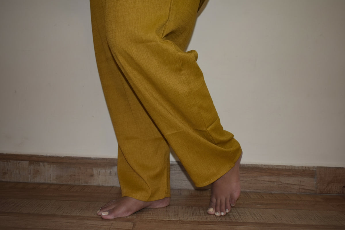 Mustard Cotton CoOrdSet