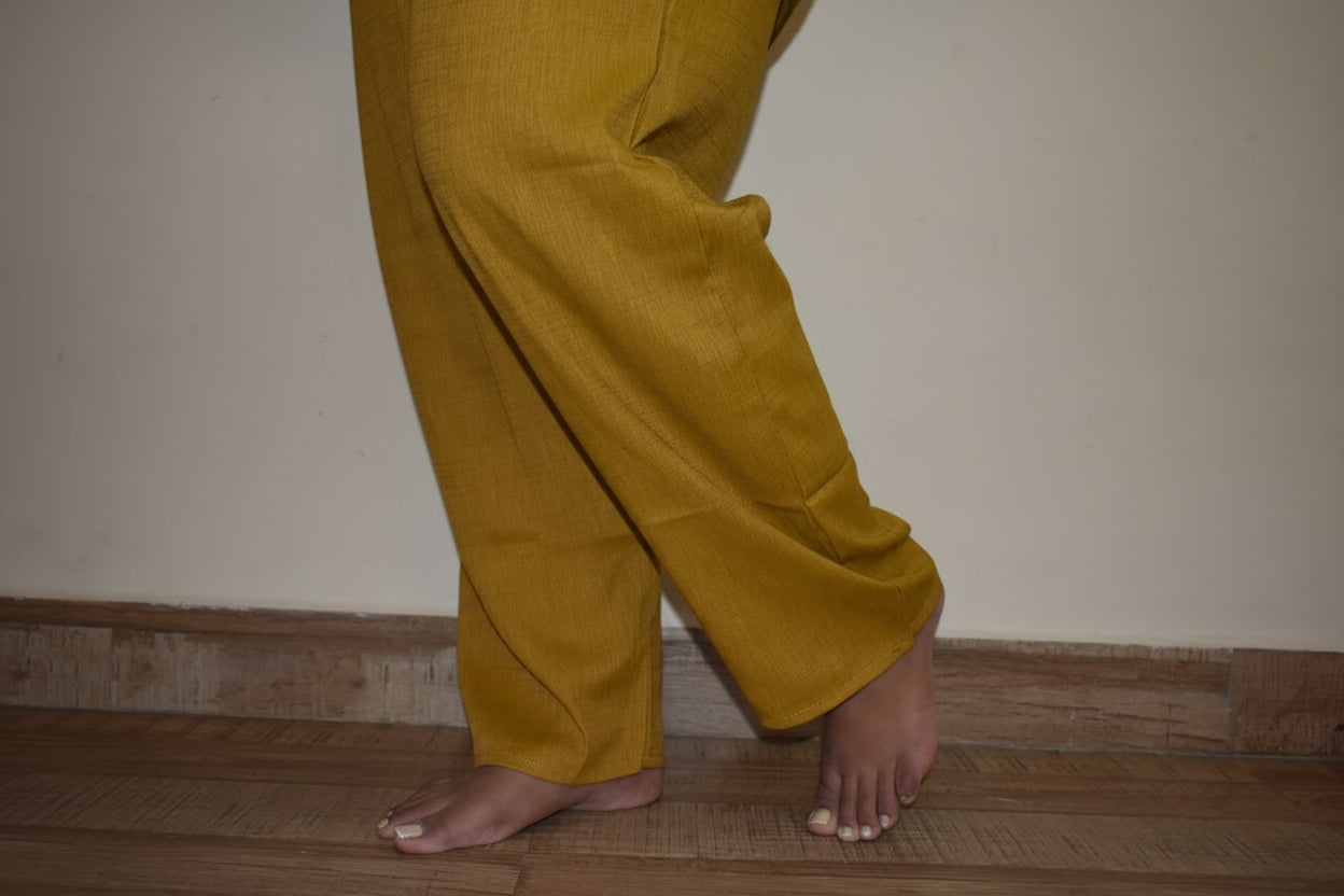 Mustard Cotton CoOrdSet