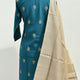 TealBlue SouthSilk DupattaSet