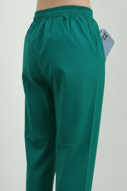 EmeraldGreen SouthSilk DupattaSet