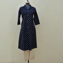 NavyBlue Cotton KurtiSet