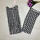 Black White Cotton KurtiSet