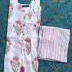 Cotton Floral KurtiSet