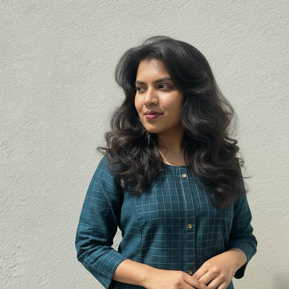 IndigoBlue SilkCotton Kurti