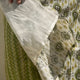 PistaWhite CottonRayon KurtiSet