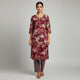 Purple Rayon Cazzy 2PC - Kurti Set