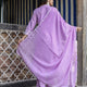 Purple Cotton DupattaSet