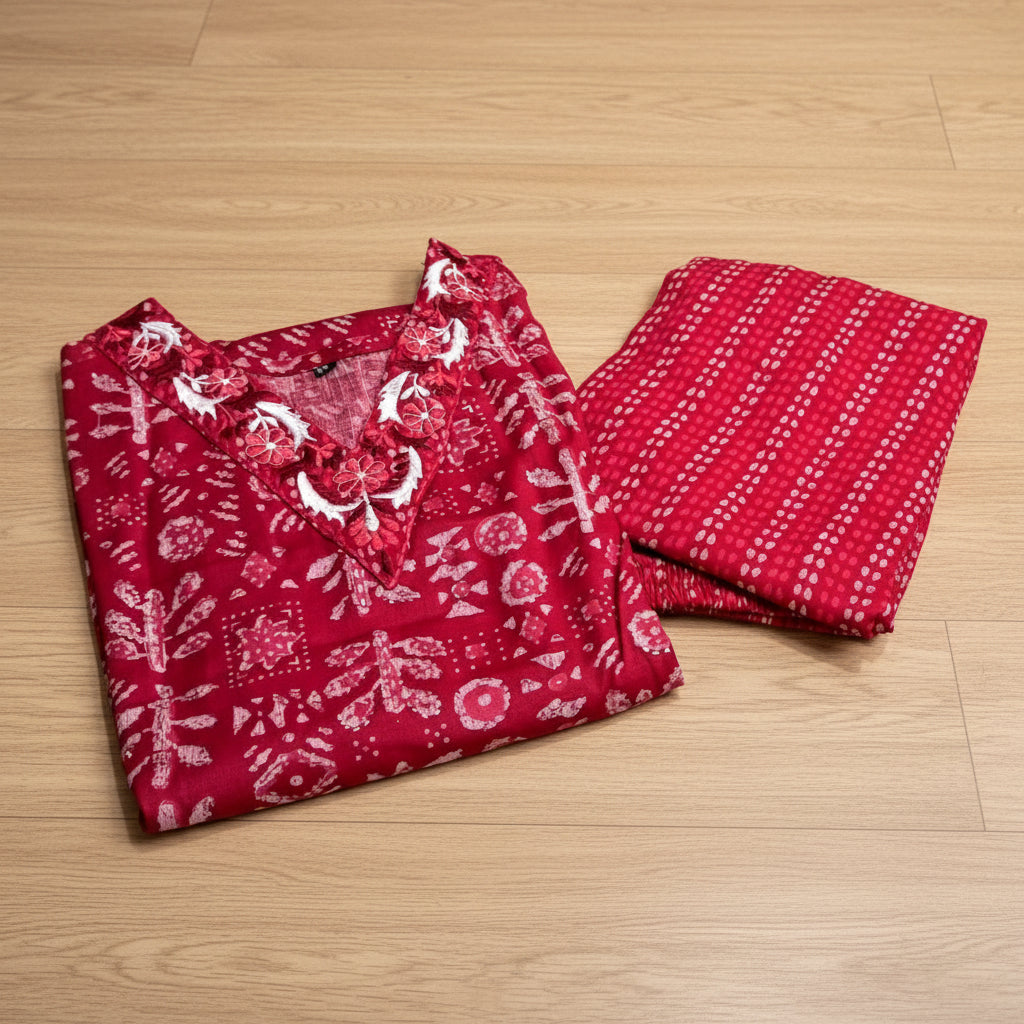 Rani Rayon 2PC - Kurti Set