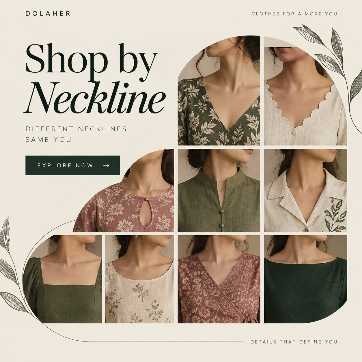 Shop by neckline