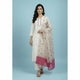 White Cotton DupattaSet