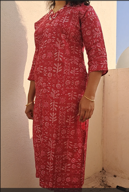 Rani Rayon 2PC - Kurti Set